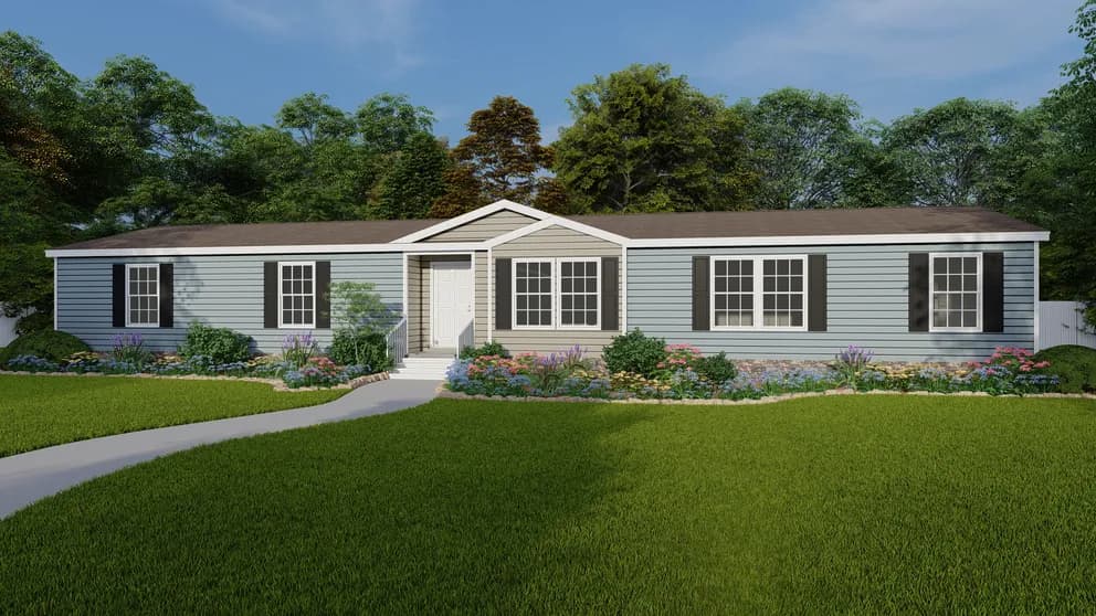  the georgetown hero, elevation, and exterior home features