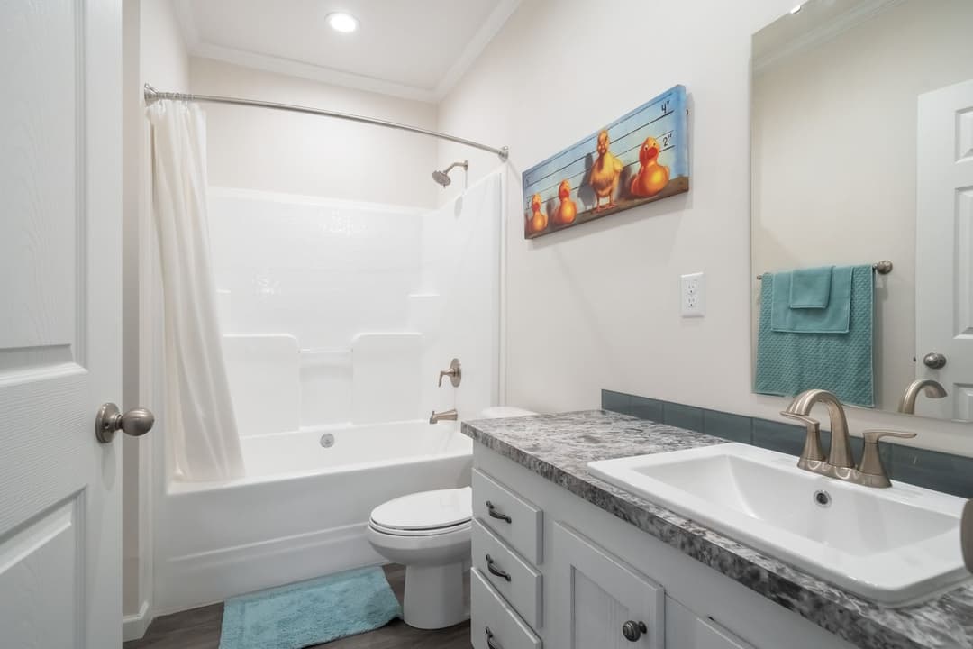 The raelyn bathroom home features