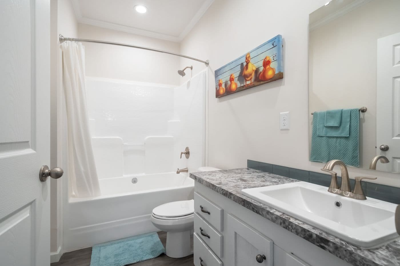 The raelyn bathroom home features