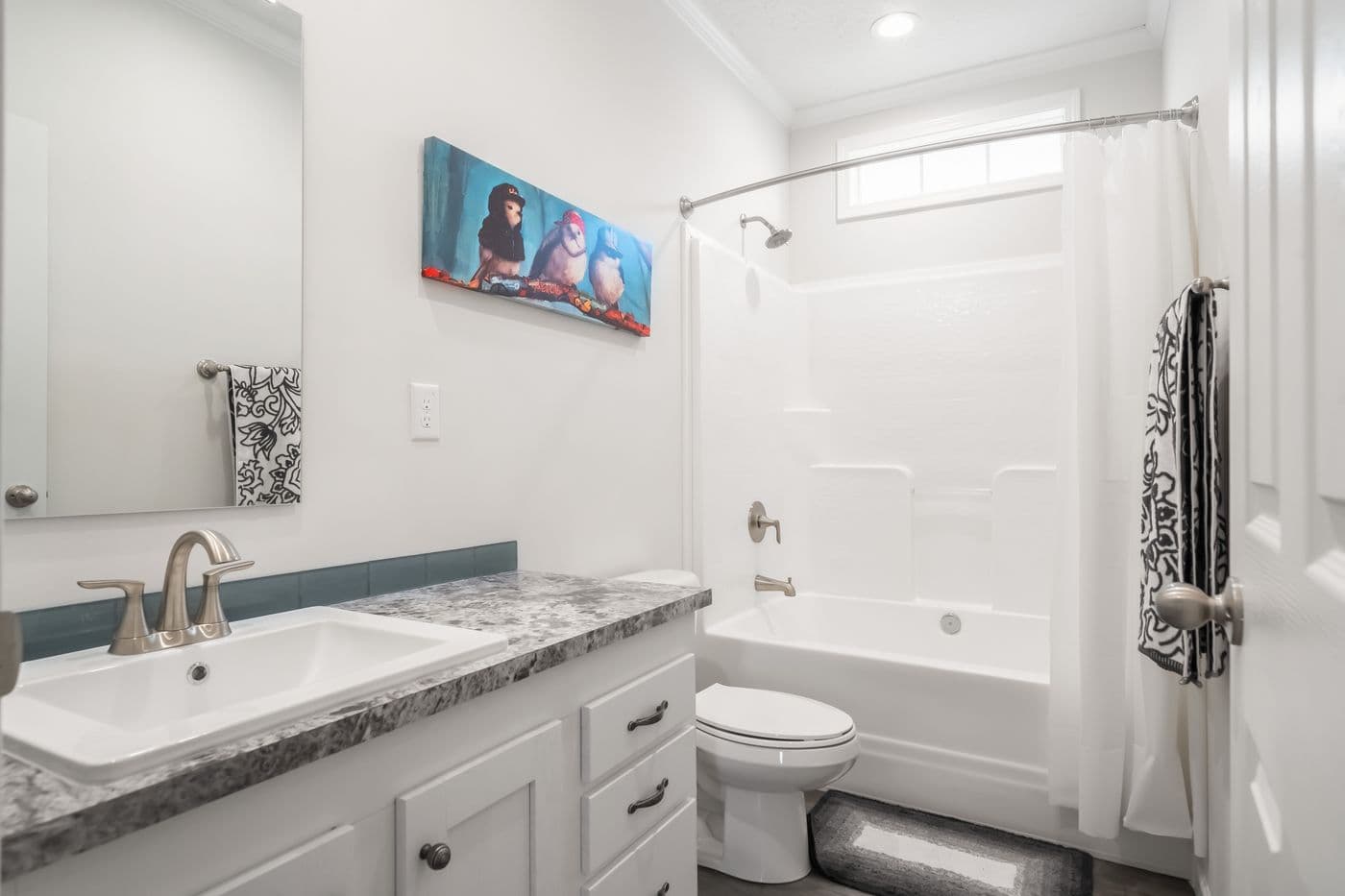 The raelyn bathroom home features