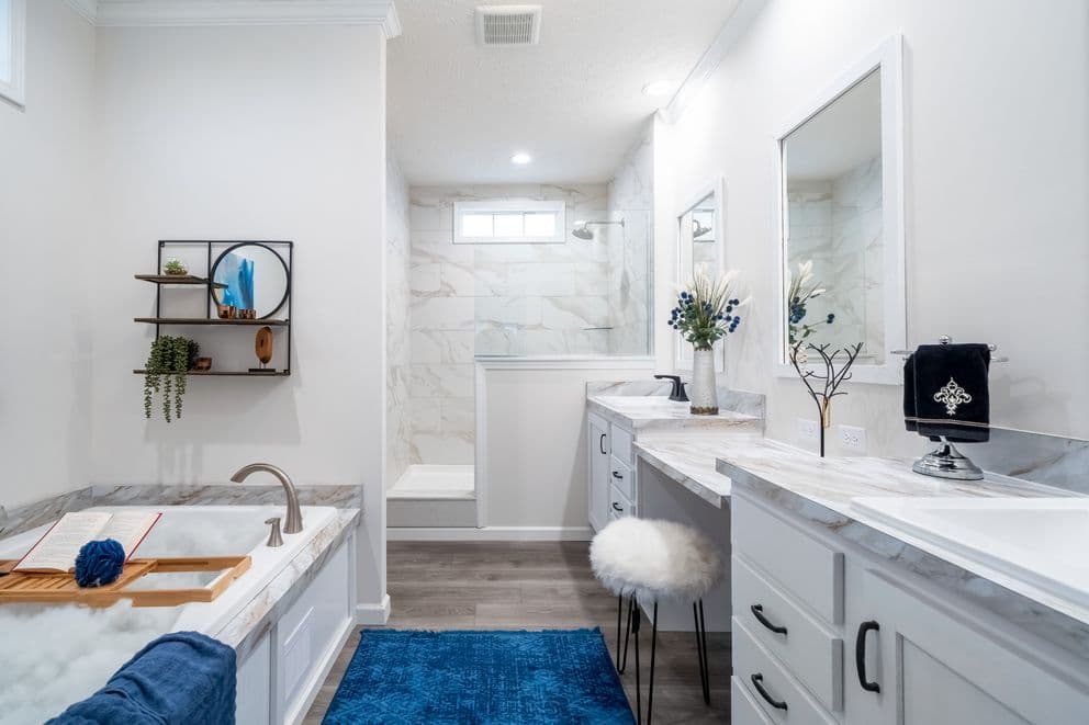  blue bay bathroom home features
