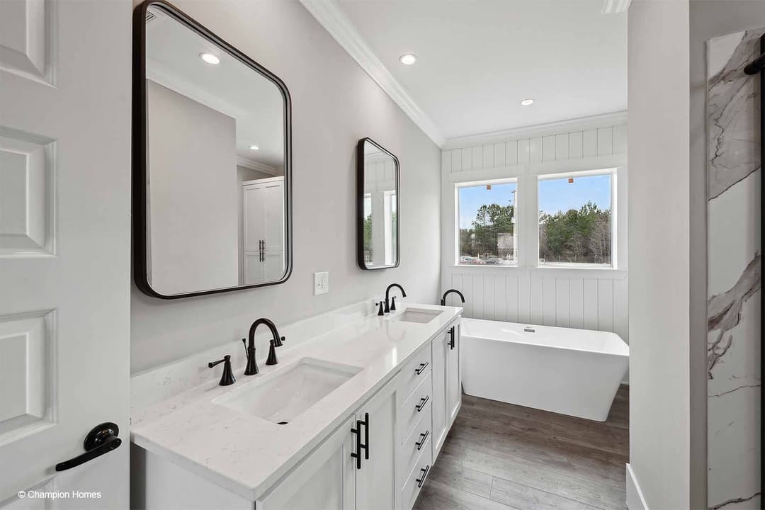 Cameron il 3256-04 bathroom home features