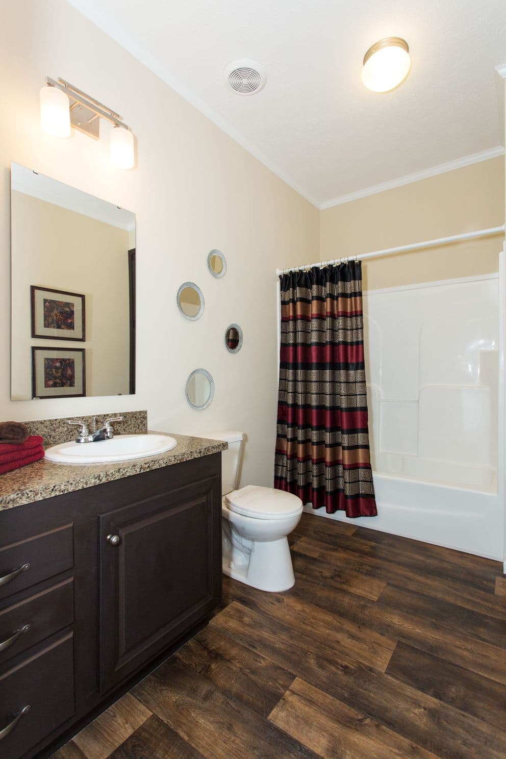 Sweet one 72 bathroom home features