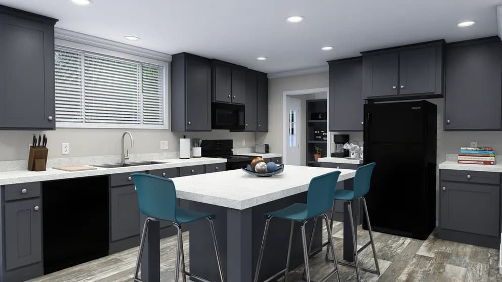The beau kitchen home features