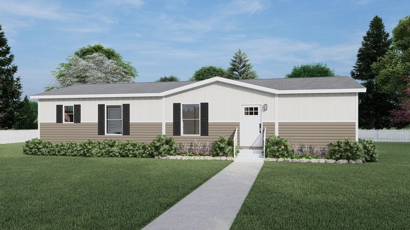 Cook elevation and exterior home features