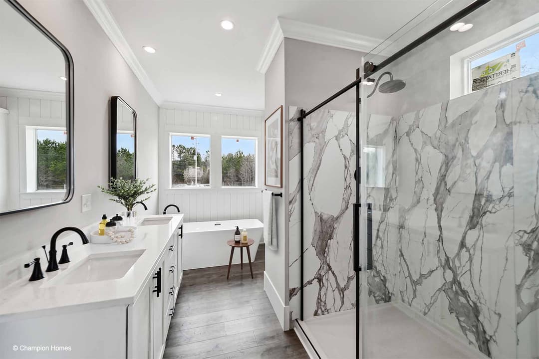 Cameron il 3256-04 bathroom home features