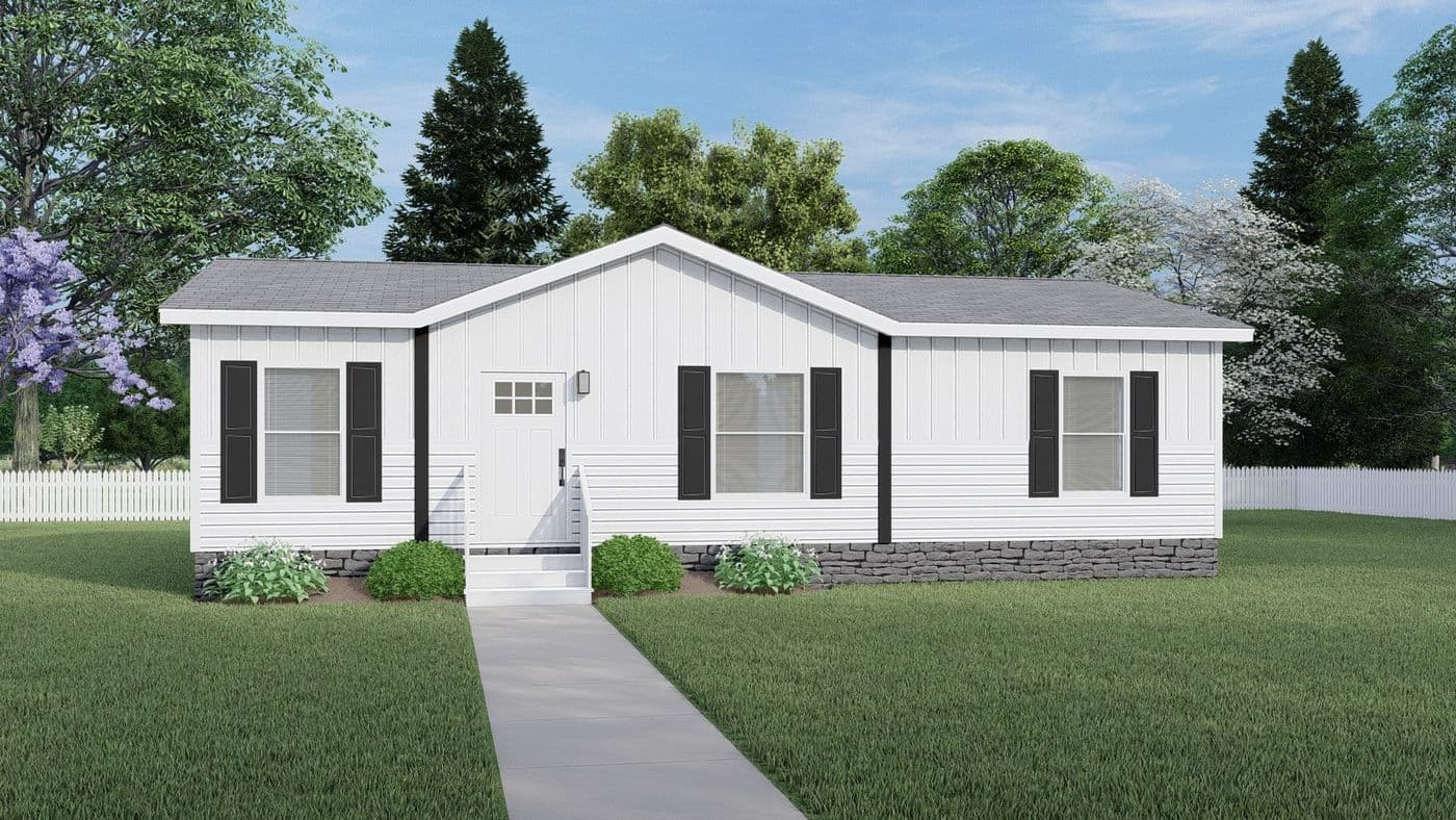 Drake elevation and exterior home features