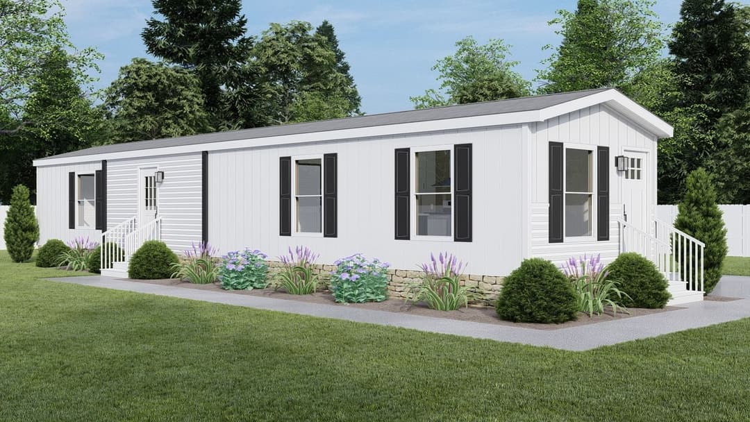 Cortes elevation and exterior home features