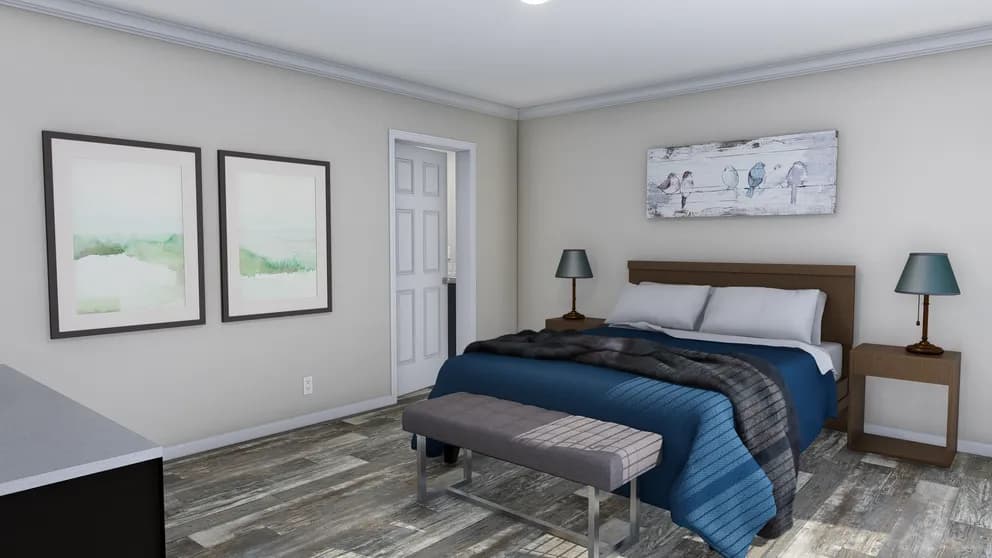 The beau bedroom home features