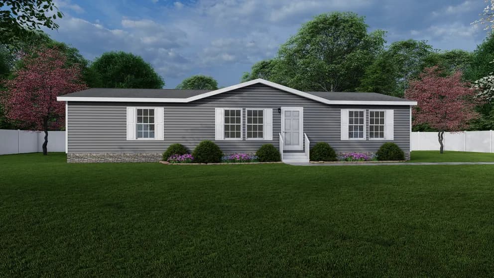 The beau hero, elevation, and exterior home features