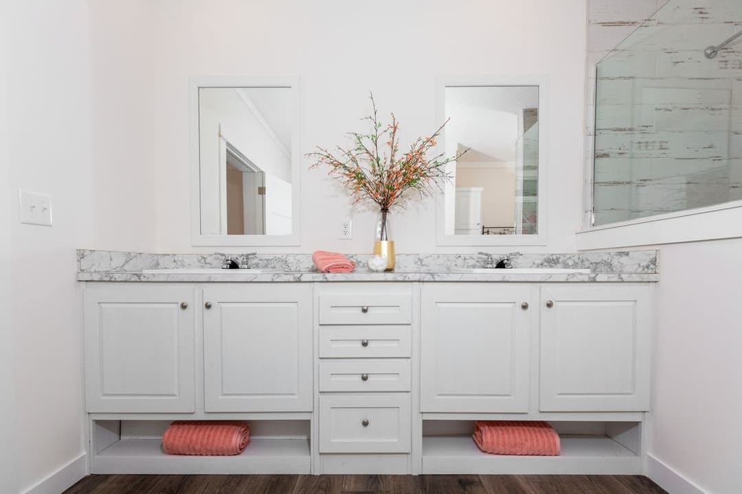  the magnolia bathroom home features
