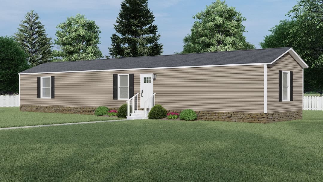 Clark hero, elevation, and exterior home features