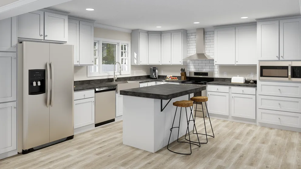  the driftwood kitchen home features