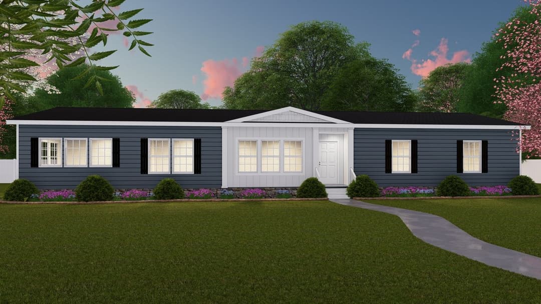 The raelyn exterior home features